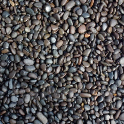 NOVAMARK HARDSCAPING Relict Dark Грунт для аквариума Галька морская темная 3-5 мм, 2л (3,1кг)